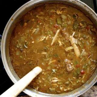 Spicy Chicken Gumbo with Andouille Sausage