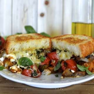 Ratatouille Grilled Cheese