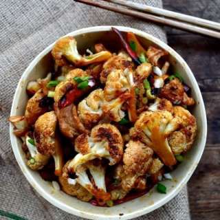 Easy Roasted Cauliflower Stir-Fry