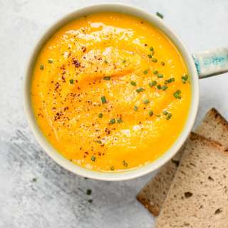 Acorn Squash and Carrot Soup