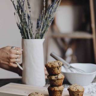 Vegan Banana Chocolate Chip Muffins