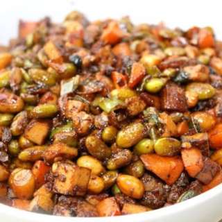 Chinese Spicy Eight Treasures Stir Fry