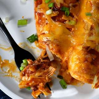 Buffalo Chicken Enchiladas Recipe
