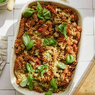 Pesto Pasta Bake