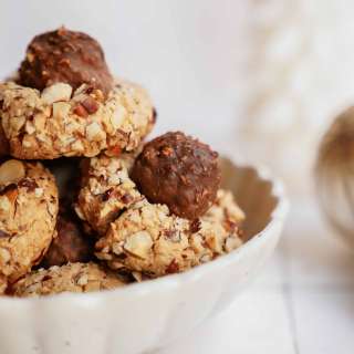 Gluten-Free Ferrero Rocher Thumbprint Cookie Recipe
