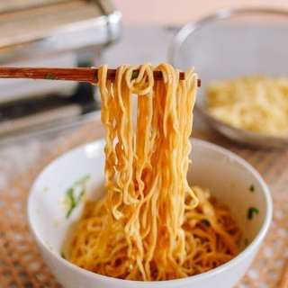 Homemade Chinese Egg Noodles
