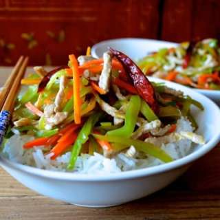 Shredded Pork Stir-Fry