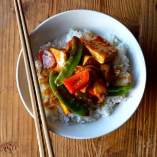 Quick and Easy Braised Tofu (Hongshao Dofu)