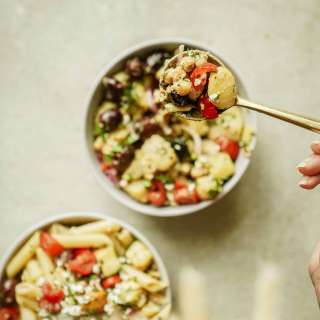 Pasta Primavera (two ways)
