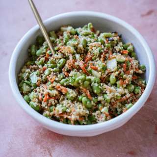High-Protein Edamame Salad (with Quinoa)