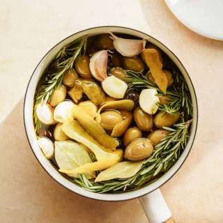 Easy Marinated Olives
