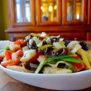 Fish & Mixed Vegetable Stir-fry