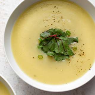 Instant Pot Potato Leek Soup