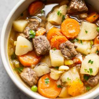 Instant Pot Beef and Vegetable Soup