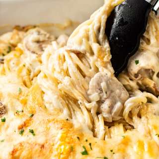 Three Cheese Chicken Tetrazzini