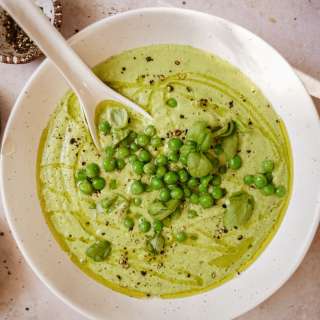 Avocado Cucumber Gazpacho