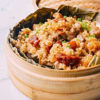 Shortcut Sticky Rice Dumplings (Zongzi)