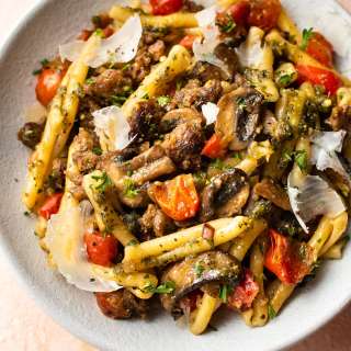 Sausage Pesto Pasta