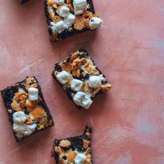 Vegan S'mores Brownie Recipe