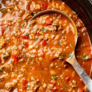 Easy Stuffed Pepper Soup