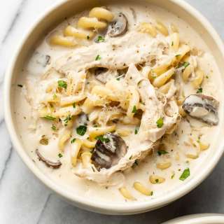 Chicken Tetrazzini Soup