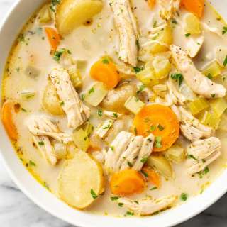 Easy Leftover Turkey Soup Recipe