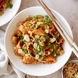 Easy Peanut Spicy Noodles Recipe