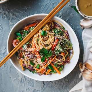 Spicy Thai Sunflower Noodle Salad - Allergen Free!