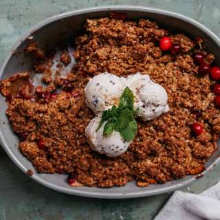 Cranberry Apple Crisp