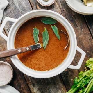 Homemade Vegetable Stock