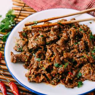 Chinese-style Spicy Beef Salad