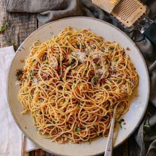 Pasta with Breadcrumbs & Anchovies