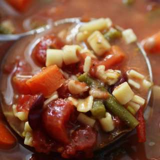 Slow Cooker Minestrone Soup