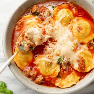 Ravioli Soup