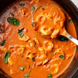Tomato Tortellini Soup