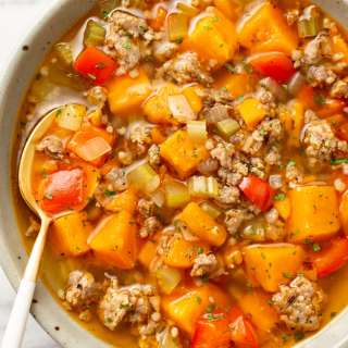 Sausage and Sweet Potato Soup