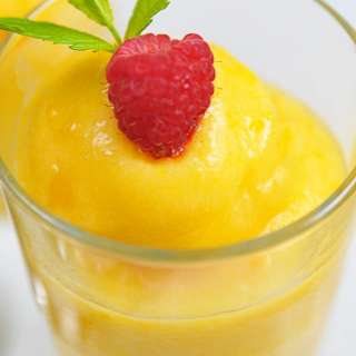 Easy Peach Sorbet Recipe