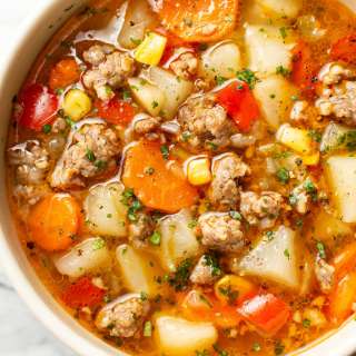 Sausage and Vegetable Soup