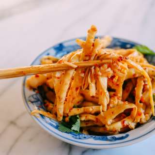Spicy Bamboo Shoot Salad