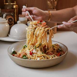 Shrimp Linguine