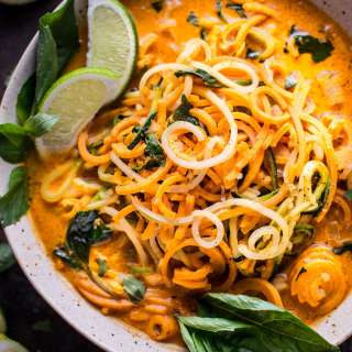 Vegan Thai Lemongrass Coconut Curry Soup
