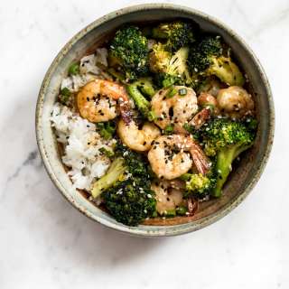 Easy Shrimp and Broccoli Bowls