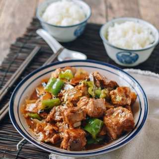 Pork Ribs with Black Bean Sauce
