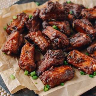 Chinese Fried Ribs with Fermented Red Bean Curd