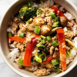 Ground Turkey Stir Fry