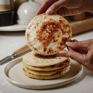 Stuffable Pita Pocket (2-Ingredients!)