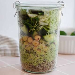 Green Goddess Salad (Plus More Mason Jar Salad Recipes)