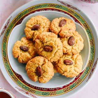 Chinese Almond Cookies (RE-TESTED!)