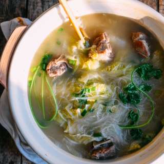 Chinese Salted Pork Bone Soup