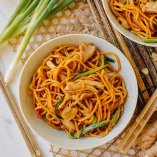 Ginger Scallion Hokkien Noodles